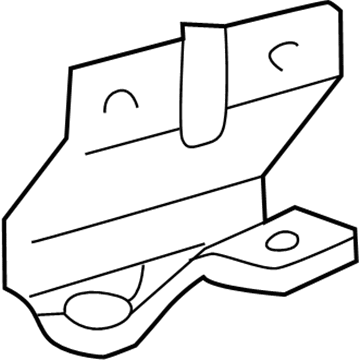 Lexus 48809-30040 Bracket, Front Stabilizer, NO.1 RH