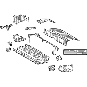 Lexus G9510-33110 Hv Supply Battery Assembly