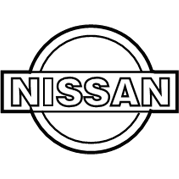 Nissan 84890-ET00A Rear Emblem