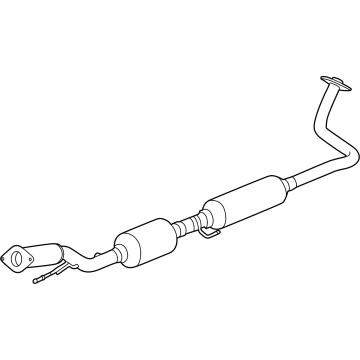 Nissan 200A0-5RL6A Exhaust Tube, Front W/Catalyst Converter