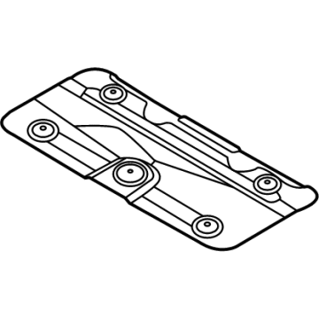 Hyundai 28795-N9010 PANEL-HEAT PROTECTOR, RR