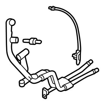 Hyundai 28682-P0000 HOSE & TUBE ASSY-EHRS WATER