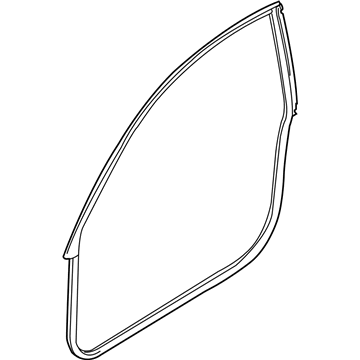 BMW 51-33-7-328-767 Door Sealing Front Left