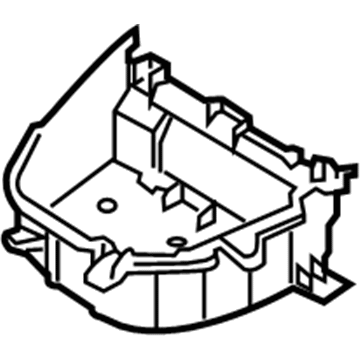 Kia 84630B2000CA Tray Assembly-Floor Console