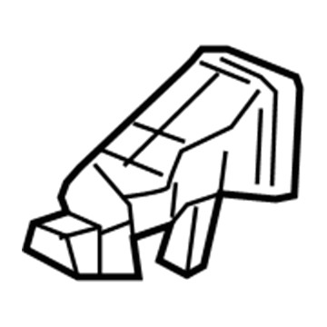 Mopar 68083485AB Duct-Floor