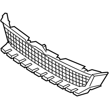 BMW 51-11-7-211-471 Grille, Air Inlet, Middle