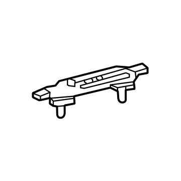 Lexus 63473-F6010 LEG, ROOF RACK, RR R