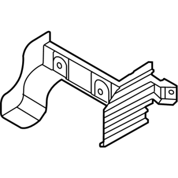 Kia 282782M800 LWR AIRGUIDE-INTERCO