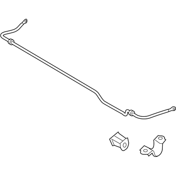 Kia 555104D000SJ Bar Assembly-Rr STABILIZ
