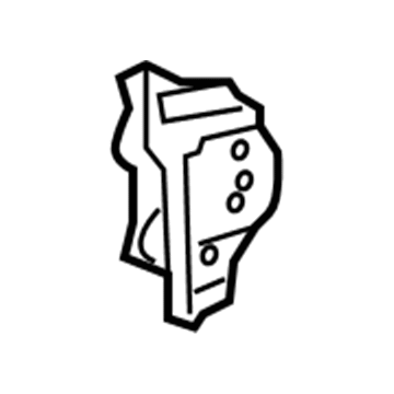 Toyota 61087-60020 Striker Retainer