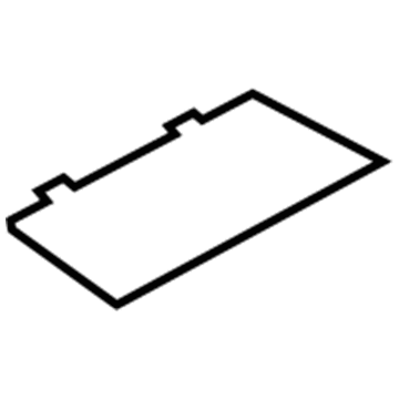 BMW 51-16-9-206-799 Insert Mat, Centre Console, Rear