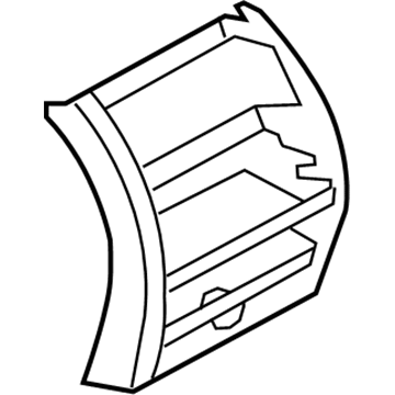 BMW 51-16-9-206-789 Cover Centre Console, Rear