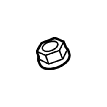 Honda 76516-SDA-A01 Rubber, Mounting