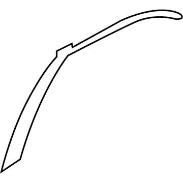 Nissan 82812-ZA30B Tape-Rear Door Outside, RH