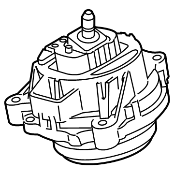 BMW 22-11-7-581-617 ENGINE MOUNT, LEFT