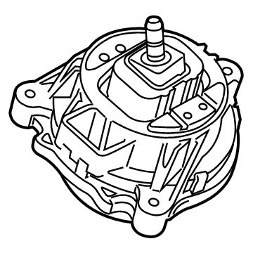 BMW 22-11-7-581-618 ENGINE MOUNT, RIGHT