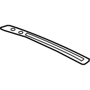 Nissan 68743-6AV0A Grille-Front Defroster, LH