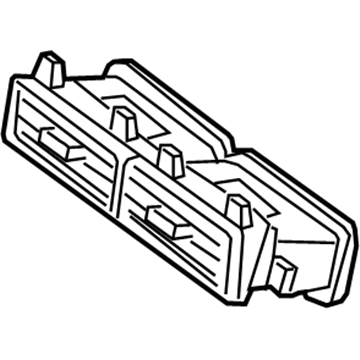 Nissan 68750-6AV0A Ventilator Assy-Center, RH