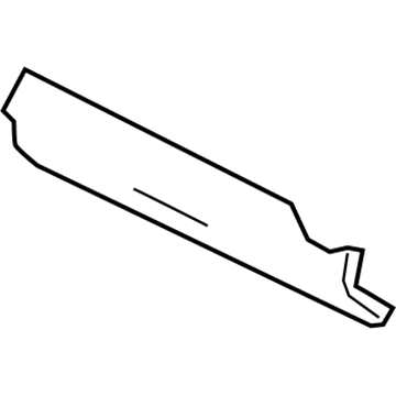 Nissan 68211-6AV5A Pad Assy-Instrument, Center