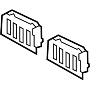 Toyota 74412-48030 Cooling Duct