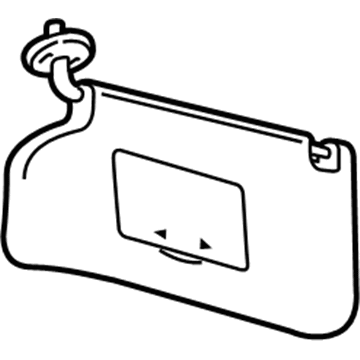 Ford BC3Z-2504104-AB Sunvisor