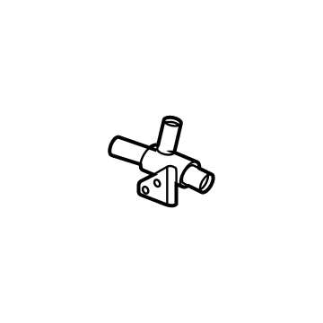 Kia 282932T050 HOSE-VALVE 3WAY