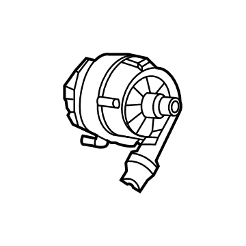 BMW 11-51-8-651-288 AUXILIARY WATER PUMP