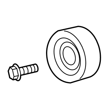 GM 12695659 Serpentine Idler Pulley