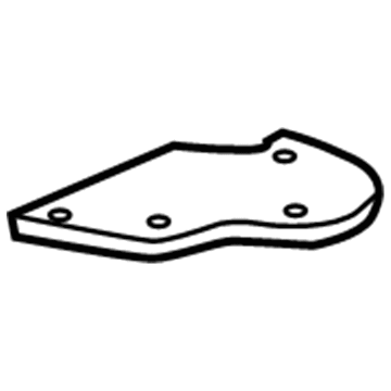GM 23490957 Rocker Reinforcement Baffle