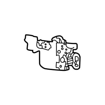 Mopar 68375662AA Latch-Hood