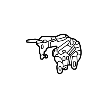 Mopar 68370256AB Hinge-Hood