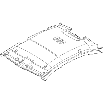 BMW 51-44-7-956-436 HEADLINING PANORAMIC ROOF