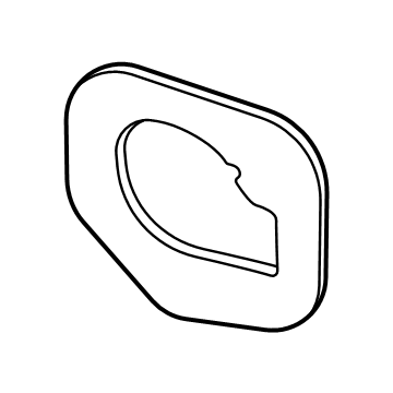 Hyundai 92453-L0000 Pad-Rear Comb O/S Lamp Sealing