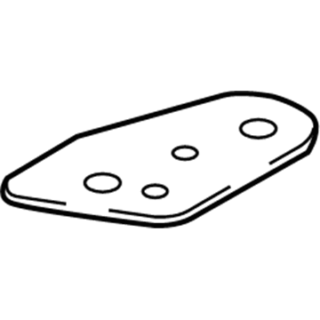 BMW 54-62-7-307-001 Screw Plate, Left