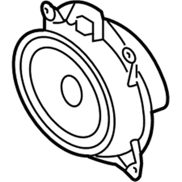 Toyota 86160-04130 Front Door Speaker