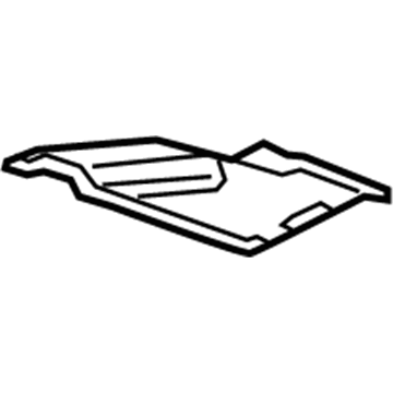 GM 12578196 Oil Deflector