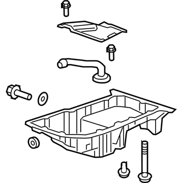 GM 12601240 Oil Pan