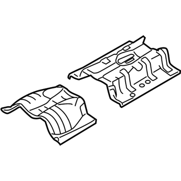 Kia 287933N000 Panel-Heat Protector