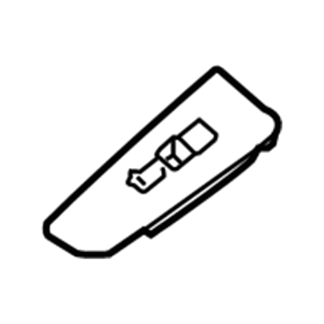 Nissan 80960-ZK30A Finisher-Power Window Switch, Front RH