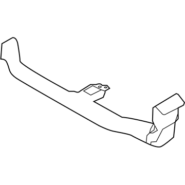 Nissan 27931-6FK2A Duct-FLOOR. Rear