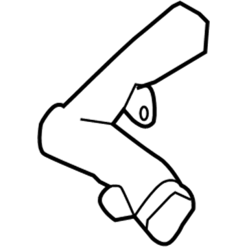Nissan 27811-4BA0A Nozzle-Side Defroster, Front LH