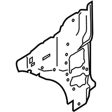 Ford HC3Z-2502038-A Cowl Side Panel