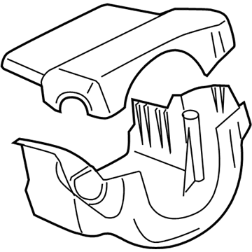 Nissan 48470-JA00A Cover Set-Steering Column