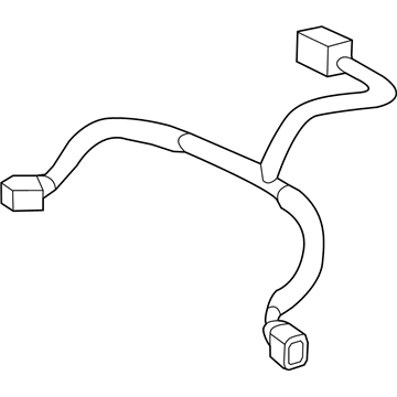Kia 92530A7201 License Lamp Holder & Wiring