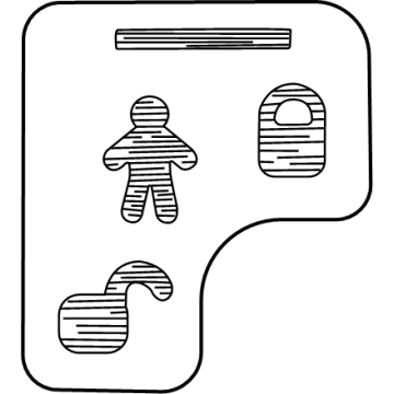 Mopar 68544242AA CHILD PROTECTION LOCK