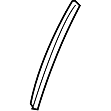 Lexus 75977-48020 Stripe, Rear Door Outside, Lower RH
