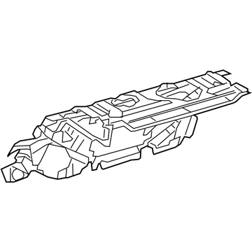 Lexus 64195-06020 INSULATOR, Room Part