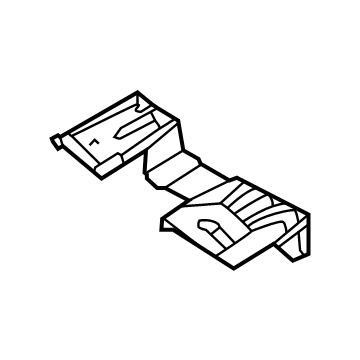 Nissan 93882-6LB0A Deflector-Wind, Rear Wheel House RH