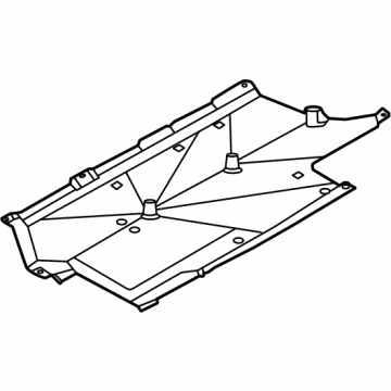 Nissan 74814-6LB0A Cover-Front Under, RH