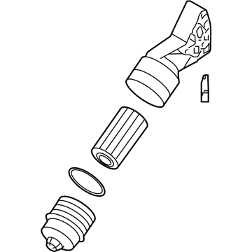 Hyundai 26300-3LAA0 Oil Filter Complete Assembly